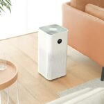 Mi Air Purifier 3 with True HEPA Filter, removes air pollutants, smoke, odor, bacteria & viruses with 99.97% efficiency, coverage area up to 484 sq. ft, Wi-Fi & Voice control - Alexa/GA (white)