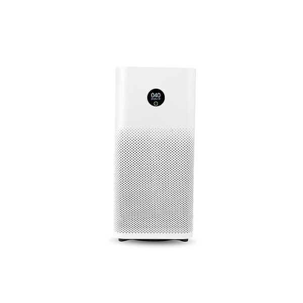 Mi Air Purifier 3 with True HEPA Filter, removes air pollutants, smoke, odor, bacteria & viruses with 99.97% efficiency, coverage area up to 484 sq. ft, Wi-Fi & Voice control - Alexa/GA (white)